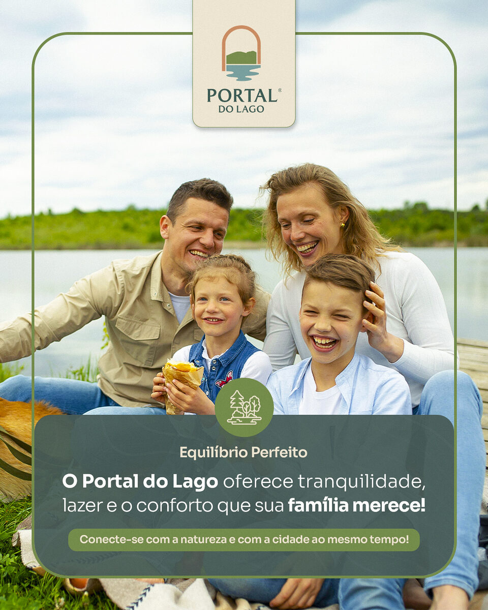 Portal do Lago — Equilíbrio perfeito