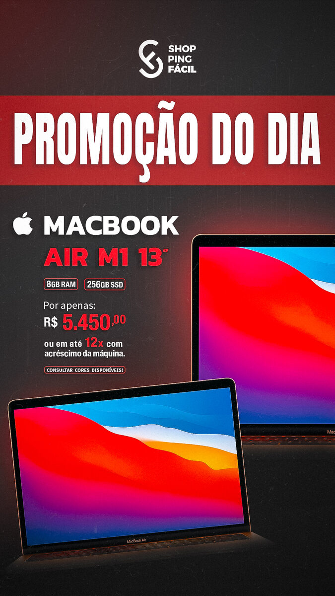 Shopping Fácil — MACBOOK AIR M1