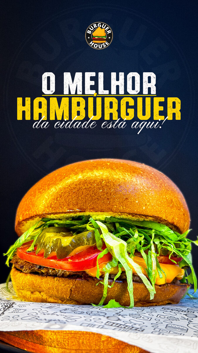 Burguer House — o melhor hamburguer