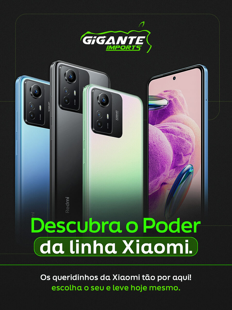 Gigante Imports — Descuba o Poder da linha Xiaomi