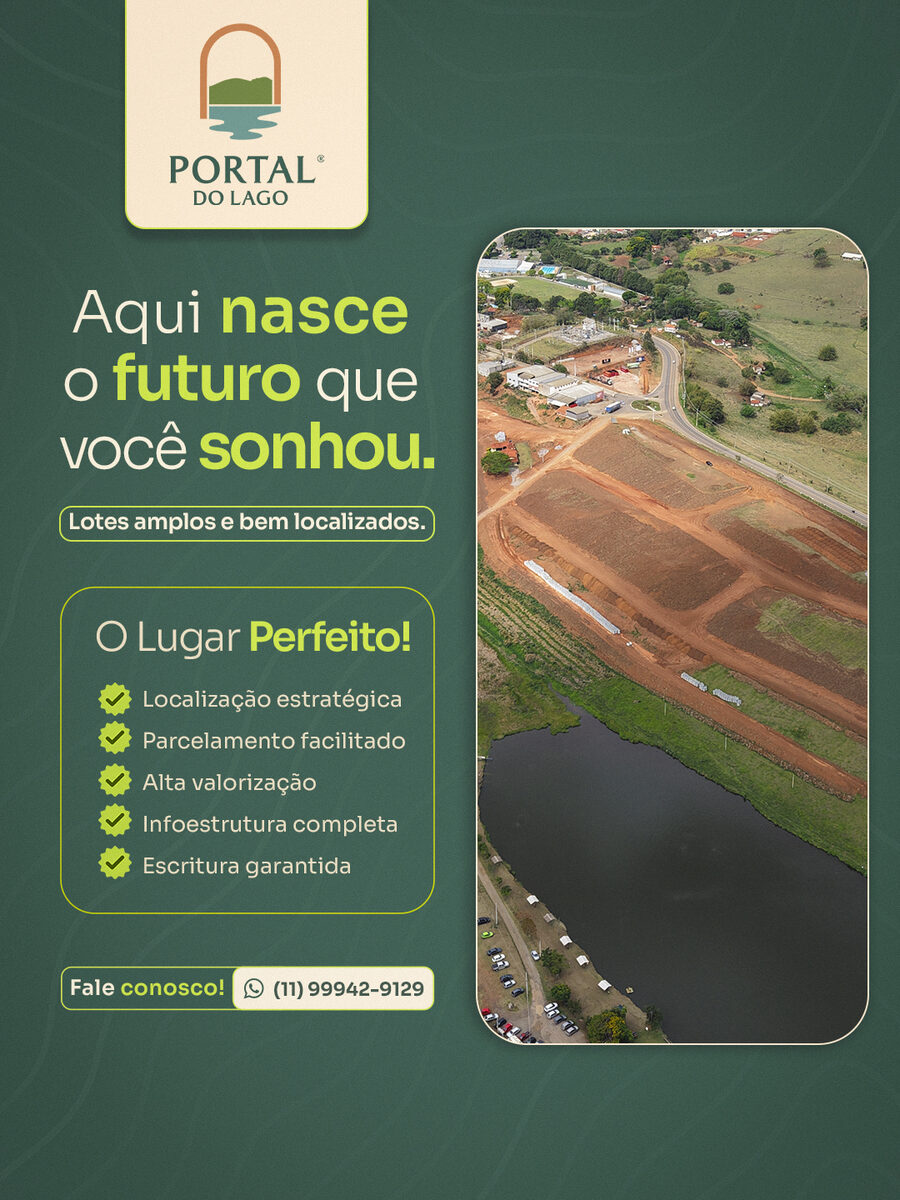 Portal do Lago — aqui nasce o fututo ue você
